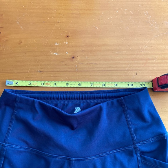 Woman’s exercise leggings Navy Blue and Red size X-small, All In Motion - Picture 5 of 8